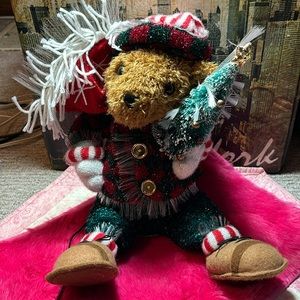 Avon 2003 Sparkling Holiday Fiber Optic Bear